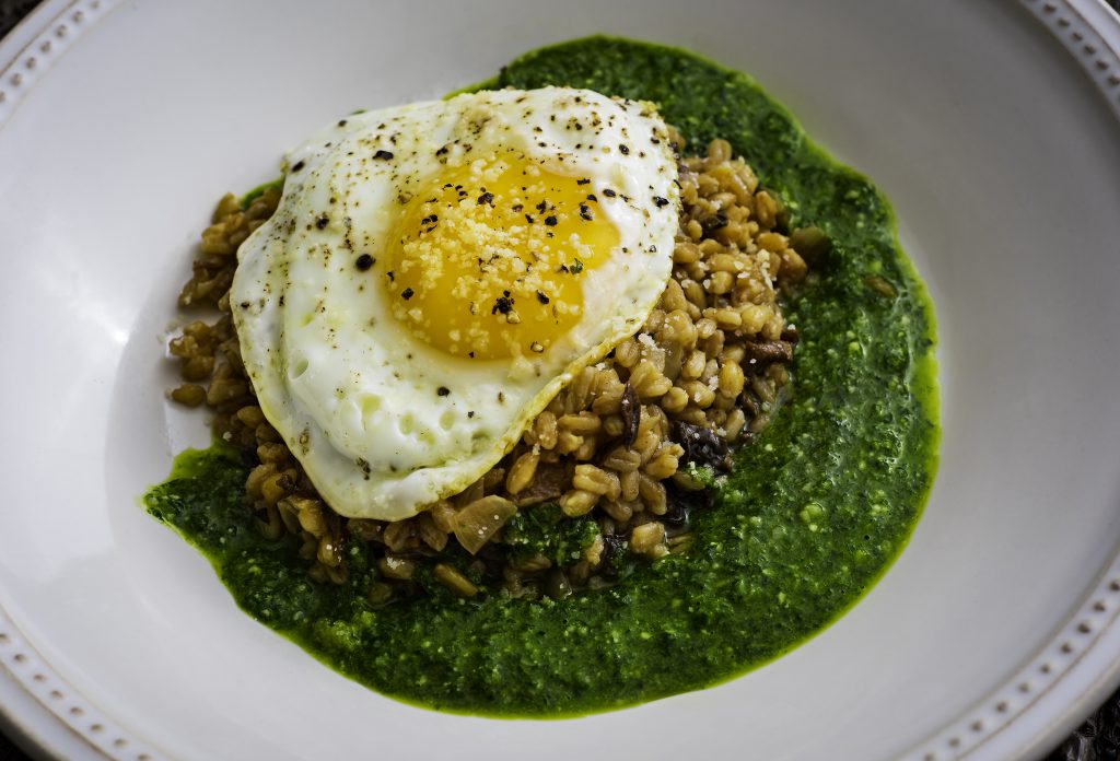 Farro and Dried Porcini Risotto