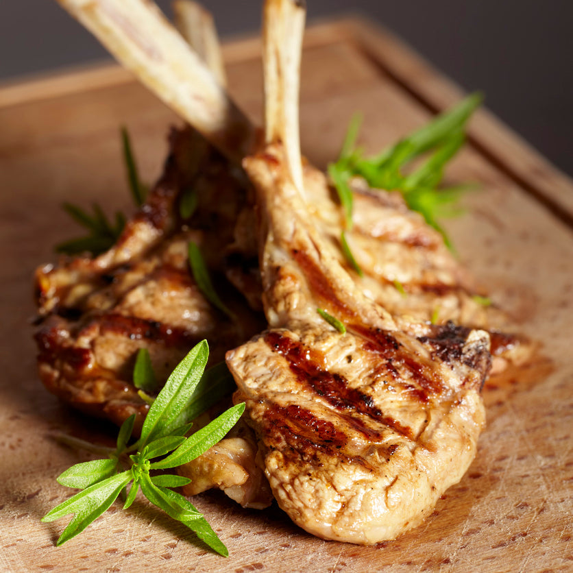Middle Eastern Grilled Lamb Chops